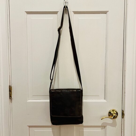 Vintage Stone Mountain Leather Shoulder Handbag Purse - Picture 1 of 16